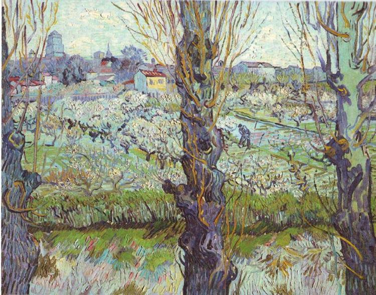 Vincent Van Gogh View of Arles china oil painting image
